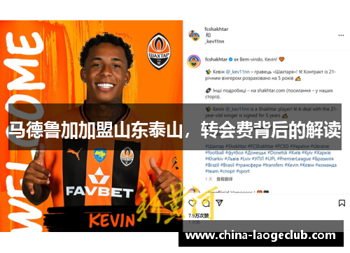 马德鲁加加盟山东泰山,转会费背后的解读 马德鲁加加盟山东泰山,转会费背后的解读